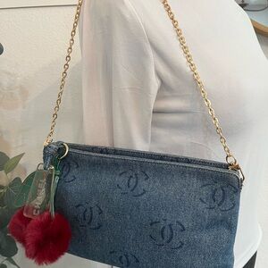 Chanel denim Y2K bag AUTHENTIC